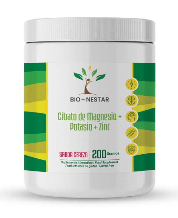 Citrato de magnesio en polvo